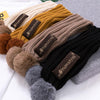 MZ8567 2 in 1 Children Knitted Hat Autumn And Winter Warm Baby Wool Hat + Children Scarf Neck Suit, Size: Free Size(Lake Blue)