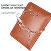 For 15 / 15.4 / 16 inch Laptop Ultra-thin Leather Laptop Sleeve(Black)