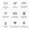 ZX03 Windows 11 Mini PC, Intel Alder Lake N95, Support Dual HDMI Output, Spec:8GB+1TB(US Plug)