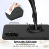 For Samsung Galaxy A36 / A56 5G Shockproof Silicone Magsafe Phone Case(Black)