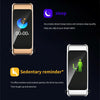 K50 1.08 inch Silicone Band Earphone Detachable IP67 Waterproof Smart Watch Support Bluetooth Call(Black)