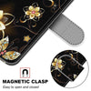 For Alcatel 1SE 2020 Coloured Drawing Cross Texture Horizontal Flip PU Leather Case with Holder & Card Slots & Wallet & Lanyard(Gold Diamond Butterfly)