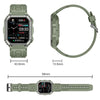 K6 1.8 inch IP67 Waterproof Smart Watch, Support Heart Rate / Sleep Monitoring(Green)
