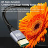 HDMI Male to HDMI Male Dual Elbow HD Audio Video Adapter Cable, Length:1m(Left Right Bend)