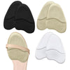 2pairs GEL Sweat-absorbing and Breathable Forefoot Pad High Heels Anti-slip Mat(Transparent)