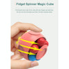 Fidget Spinner Magic Cube Educational Game (Pink)