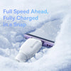 Baseus Pudding Series 2.4A USB to 8 Pin Fast Charging Data Cable, Length:1.2m(White)