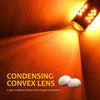 1 Pair 9006 12V 7W Continuous Car LED Fog Light(Orange Light)