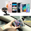 Baseus 360 Degree Rotatable Universal Magnetic Mount Holder with Sticker for iPhone, Galaxy, Huawei, Xiaomi, LG, HTC and Other Smart Phones(Silver)