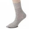 Cotton Slack Socks Mid-Tube Socks Thin Wide-Mouth Socks For Men, Size: Average 37-43(Shallow Gray)