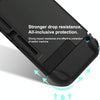 For Nintendo Switch Pure Color Shockproof TPU Case(Black)