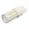 2 PCS T20/7443 16.5W 990LM 6500K White Light 5630 SMD Dual Wire 33 LED Car Brake / Steering Light Bulb, DC12V