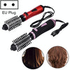 360 Degrees Rotation Electric Hair Dryer Brush Professional Hair Blow Dryer Comb Electric Hair Curler, Random Color Delivery, EU Plug