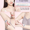 5-layer Blades Shaver Women Whole Body Leg Hair Shaving Armpit Hair Razor, Color: Long Handle Pink