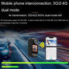 4K/30FPS 5G/2.4G HD Night Video Outdoor Waterproof Riding Record Thumb Camera, Spec: Battery Black