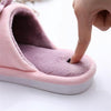 Cartoon Cat Warm Non-slip Floor Home Hotel Slippers Kids Indoor Shoes, Shoe size:32-33(Red)