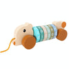 Children Number Puzzle Arithmetic Multicolor Rotating Shaft Baby Early Education Wooden Teaching Kids, Style:  Bear Blue