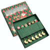 6pcs /Pack Christmas Gift Spoon Cartoon Fruit Fork Dessert Coffee Scoop, Style: Spoon (Green Box)
