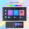 7703C 7 inch Car Double Butt Universal MP5 Bluetooth Player, Style: Standard+4 Light Camera
