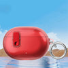 For Apple Beats Studio Buds / Buds+ Clear Electroplated Acrylic Headset Protective Case(Red)