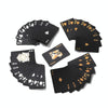 2sets Card Game Bronzing Waterproof Playing Cards