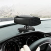 Car Portable Heater Hot Cool Fan Windscreen Window Demister Defroster DC 24V (Grey)