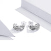 S925 Sterling Silver Light Feather Women Earrings