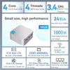 T8Plus Alder Lake-N100 4K Dual Band WIFI Bluetooth Office Game Portable Mini PC, Spec: 16G 128G US Plug