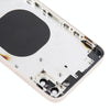 iPhone XS Max Back Cover, iP14 Pro Max Style (Gold)