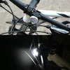 COB Lamp Bead 160LM Single White Light 400MA USB Charging Four-speed Waterproof Bicycle Headlight / Taillight
