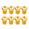 8 PCS Bugatti 3D Printer Accessories E3D-V5 V6 Nozzle M6 Thread Consumables Hot Nozzle, Size:3/0.5mm