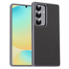 For Samsung Galaxy S24 FE 5G Pita Series TPU + PC Texture Phone Case(Grey)