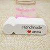 100pcs /Set Small Retro Baking Label DIY Jewelry Price Tag Bookmark Gift Card, Specification: Handmade White