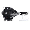 U7 10W 1000LM CREE LED Life Waterproof Headlamp Light with Angel Eyes Light for Motorcycle / SUV, DC 12V(Blue Light)