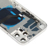 iPhone 12 Pro Max White Back Cover with Keys, Tray & Wireless Charging