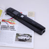 iScan02 WiFi Double Roller Mobile Document Portable Handheld Scanner with LED Display,  Support 1050DPI  / 600DPI  / 300DPI  / PDF / JPG / TF(Black)