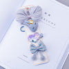 Bowknot Hairpin Sequins Love Hairpin Combo Set Children Hair Accessories Set(Gray)