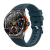 HT8 1.46 inch Round Screen Bluetooth Smart Watch, Support Health Monitoring & 100+ Sports Modes & Alipay(Blue)