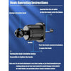 Car Air Vent Gravity Snap Phone Navigation Mount(Sun Pattern)