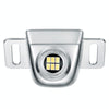Car LED Electric Eye Reversing Light External Bulb Modified License Plate Auxiliary Light(Silver)