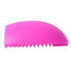 Silicone Cleaning Cosmetic Make Up Washing Brush Cleaner Scrubber Tool(Magenta)
