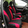 9 PCS Four Seasons Universal Seat Cover Cushion Car Fur Seat Covers Set Universal Cushion(Red)