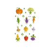 20 PCS Waterproof Painted Fruits Vegetables Plants Children Tattoo Stickers(EC-553)