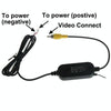 Waterproof Wireless Transmitting Receiving Punch DVD Rear View Camera , With Scaleplate , Support Installed in Car DVD Navigator or Car Monitor , Wide Viewing Angle: 170 degree (WX004)(Black)