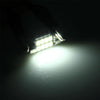 2 PCS 3W 200 LM 6000K 31MM 8 SMD-2835 LEDs Bicuspid Port Decoding Car Dome Lamp LED Reading Light, DC 12V(White Light)