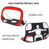 2 In 1 Pop Up Goal Football Training Goal Portable Football Cage For Indoor And Outdoor Use(Blue)