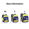 6623 Cartoon Load-reducing Children Schoolbag with Reflective Strips, Size: L (Pink)