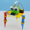 DIY Robot Kids Puzzle Solar Toys Painting Toy