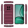 For Realme V60 5G Magic Shield TPU + Flannel Phone Case(Wine Red)