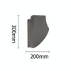For Mercedes-Benz CLS W219 Car Right Side Front Door Trim Cover Panel 21972702287G50(Grey)